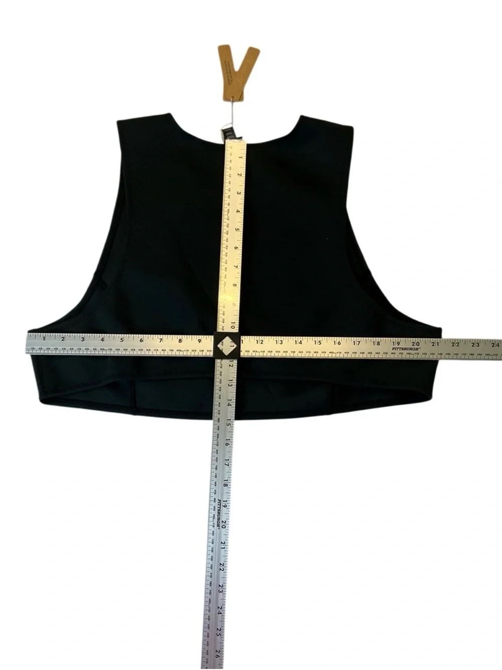 SKIMS NWT Scuba High Neck Top Onyx 4X ( lot 1340)